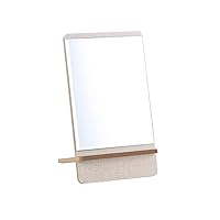 High Definition Single Sided Desktop Makeup Mirrors, Square Dressing Mirrors, Portable and Portable Mirrors