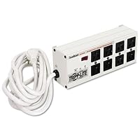 Tripplite ISOBAR8ULTRA Isobar Surge Suppressor, 8 Outlets, 12 ft Cord, 3840 Joules