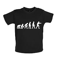 Evolution of Man Boxing - Organic Baby/Toddler T-Shirt