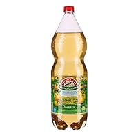Imported Authentic Russian Soda Duchess Drink with Pear Flavor and Artesian Water of Chernogolovka 67.63 fl oz / 2L - Set of 6