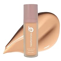 Best Bronze Bombshell Body and Leg Makeup Waterproof - Full Coverage Foundation and Concealer Makeup to Cover Scars, Bruises, Tattoos, Vitiligo, And More