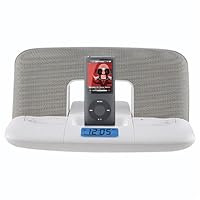 Travel Speaker System for iPod with carrying case (White)