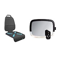 Munchkin® Brica® Elite Seat Guardian™ Car Seat Protector and 360 Pivot Night Light™ Baby in-Sight® Car Mirror