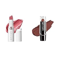 wet n wild Mega Last High-Shine Lipstick Infused with Seed Oils, 13 Shades and Silk Finish Lipstick with Macadamia Nut Oil, Hydrating Rich Color