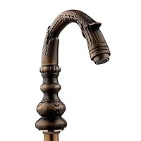 New Bronze Bathroom Basin Faucet Vessel Sink Mixer Tap Double Handle/Brown