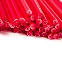 x13,000 89mm x 4mm Red Plastic Lollipop Sticks Bulk Wholesale by Loypack