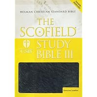 The Scofield® Study Bible III, HCSB: Holman Christian Standard Bible
