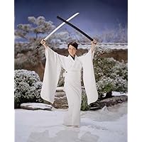 Lucy Liu holds swords aloft as O-Ren Ishii 2003 Kill Bill 4x6 photo inch poster