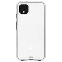 Case-Mate - Google Pixel 4 Case - TOUGH - Clear