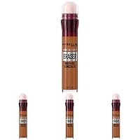 Maybelline Instant Age Rewind Eraser Dark Circles Treatment Multi-Use Concealer, 147.5, 1 Count (Packaging May Vary) (Pack of 4)
