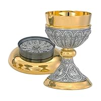 Apostles and Evangelists Chalice and Bowl Paten Set