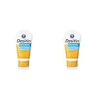 Skin Protectant and Diaper Rash Ointment Multi-Purpose with Vitamins A & D, Travel Size, 3.5. Oz Tube (Pack of 2)