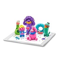 Fat Brain Toys Hey Clay Monsters - Clay Kit with Interactive App, Kids & Tweens