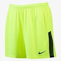 Nike Men's League Knit II Athletic Workout Shorts, Yellow/Black, Medium