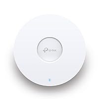 TP-Link EAP670 Omada WiFi 6 AX5400 Wireless 2.5G Ceiling Mount Access Point Support-Mesh, OFDMA, Seamless Roaming, HE160 & MU-MIMO SDN Integrated Cloud Access & Omada App PoE+ Powered, White