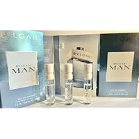 Glacial Essence EDP 1.5ml 0.05 fl oz Lot of 3 Trial Size Spray Glass 3/4 filled New Tester Samples
