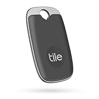Tile Pro (2022) Bluetooth Item Finder, 1 Pack, 120m Finding Range, Works with Alexa & Google Smart Home, iOS and Android Compatible, Find Your Keys, Remotes & More, Grey
