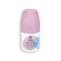 Yves Rocher Roll-on Deodorant 24 Hours Protection Cotton and Mallow for Women - 50 ml. / 1.7 fl.oz.…