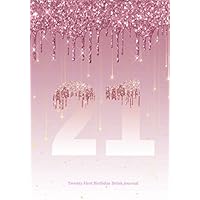 Twenty First Birthday Drink Journal: Birthday Celebration Bar Crawl Scrapbook