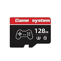 128G Game Card with 20000 Games, TF Card Resource Card for RGB20S Handheld Game Consoles