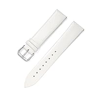 YANLITIAN Watchband Cowhide Strap 8-22mm 20mm Watch Strap Super Soft Cowhide Ultra-thin Leather Strap Compatible With UTHAI Z60 Suit