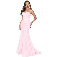 Mermaid Prom Dresses 2024 Sequin Long Evening Dresses for Women 2024