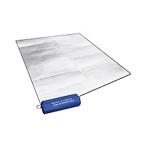 Camping Mat Outdoor Anti Wet Aluminium Double Aluminium Mat EPE Foam Mattress Aluminium Coated Matte Aluminum Foil Cushion Aluminium Insulating Mat Camping Mat Foam Mat Sleeping Mat For Camping