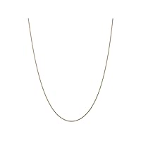 14k .8mm Light-baby Rope Chain Necklace