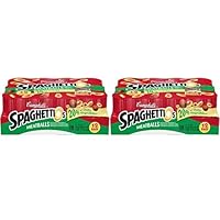 Campbell's Canned Pasta with Meatballs, 15.6 Ounce. Can, Pack of 24