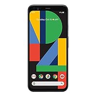 Google Pixel 4 XL Smartphone (G020J) Verizon ONLY - 64GB / Just Black (Renewed)