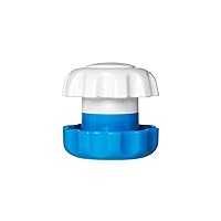 EZY DOSE Pill Crusher, Cutter and Grinder, Daily Usage, Safely Cut Pills, Vitamins, Tablets, Accurate and Easy Cuttings, Stainless Steel Blade, Storage Compartment, Colors May Vary, Large, BPA Free