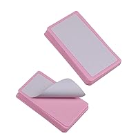 15pcs 12X6cm Nail Art Soft Stamping Protective Pink Color Stamper Rectangel Stamp Holder