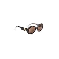 Dolce & Gabbana Women's Oversized Oval Sunglasses