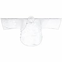 Silk Blend Jacquard Oblique Placket Connect Shoulder Sleeve Loose Cheongsams Blouse 066