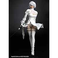 HiPlay TBLeague 1/6 Scale 12 inch Female Super Flexible Seamless Figure Body, Standard Body Type, Minature Collectible Action Figures (Pale Skin, S04B)