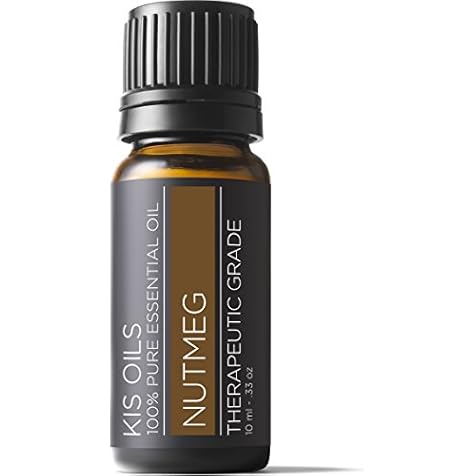 Nutmeg (Myristica fragrans) Pure Essential Oil Therapeutic Grade 10 Ml