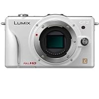 Panasonic Lumix DMC-GF2 Digital Micro Four Thirds Camera Body International Version (No Warranty) (White)
