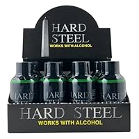 Hard Steel Liquid Shot Drink Case of 12 Bottles