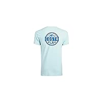 Costa Del Mar Prado Short Sleeve T Shirt, Chill, XL - Prado 03CAR Blue