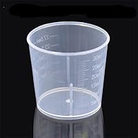 10pcs 30ml Plastic Liquid Measuring Cups Transparent Clear Plastic Graduated Kitchen Cooking Medicine Measure Tool
