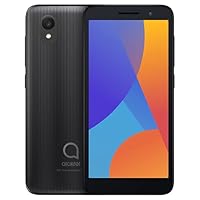 Alcatel 1 (2021) 4G LTE Unlocked 5 inch 5MP Flash 5033E Quad Core Factory Unlocked Worldwide (NOT VERIZON Boost Cricket) Desbloqueado Android 11 (16GB, Volcano Black) (Renewed)