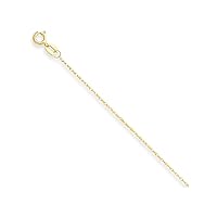 14k Carded Cable Rope Chain
