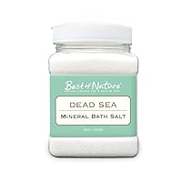 Best of Nature 100% Pure Dead Sea Mineral Bath Salt (26 oz)