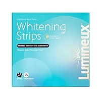 Lumineux Teeth Whitening Strips, 14 Pieces, Sensitivity Free, Non Toxic, 5.9 Ounces (Pack Of 1)