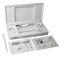 Full Repair Parts Replacement Housing Shell Case Kit for Nintendo DS Lite NDSL Color White