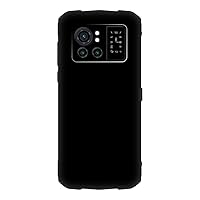 for Hotwav Cyber X Pro Case, Soft TPU Back Cover Shockproof Silicone Bumper Anti-Fingerprints Full-Body Protective Case Cover for Hotwav Cyber X Pro (6.78 Inch) (Black)