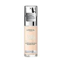 Foundation, Super Blendable Liquid Format, SPF 16, With Glycerine, Vitamin B and E, Shade: Ivory 1N, 30ml