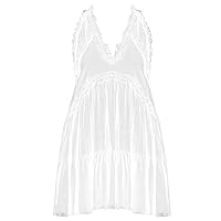 Pinko White Cotton Women's Dress