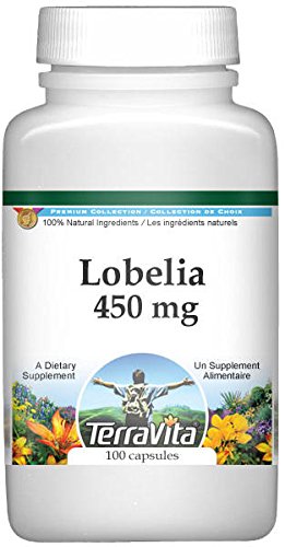 Lobelia - 450 mg (100 Capsules, ZIN: 512458) - 3 Pack