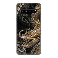 R0426 Gold Dragon Case Cover for Samsung Galaxy S10 5G